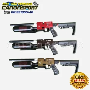 SENAPAN PCP PREDATOR BOGEL NERO POPOR LIPAT FULL CNC